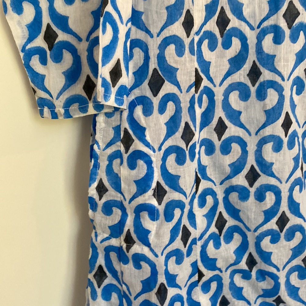 Roller Rabbit Kaftan, Side Pockets, Side Slits, S… - image 4